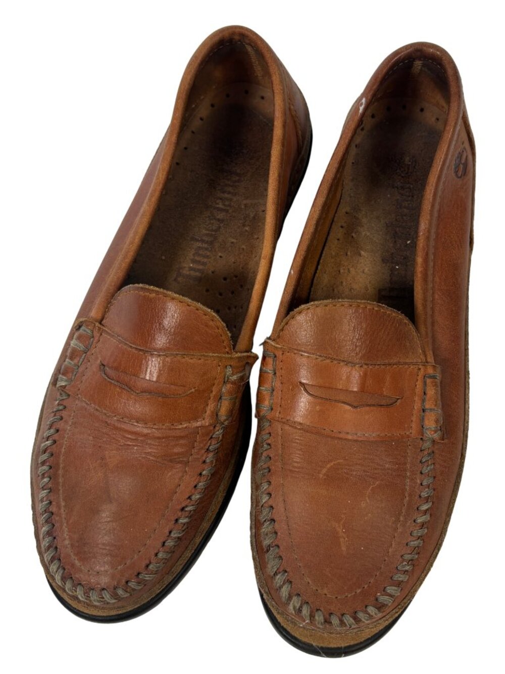 Timberland Brown Leather Penny Loafers (Men’s Size 7/ Women’s Size 8.5)